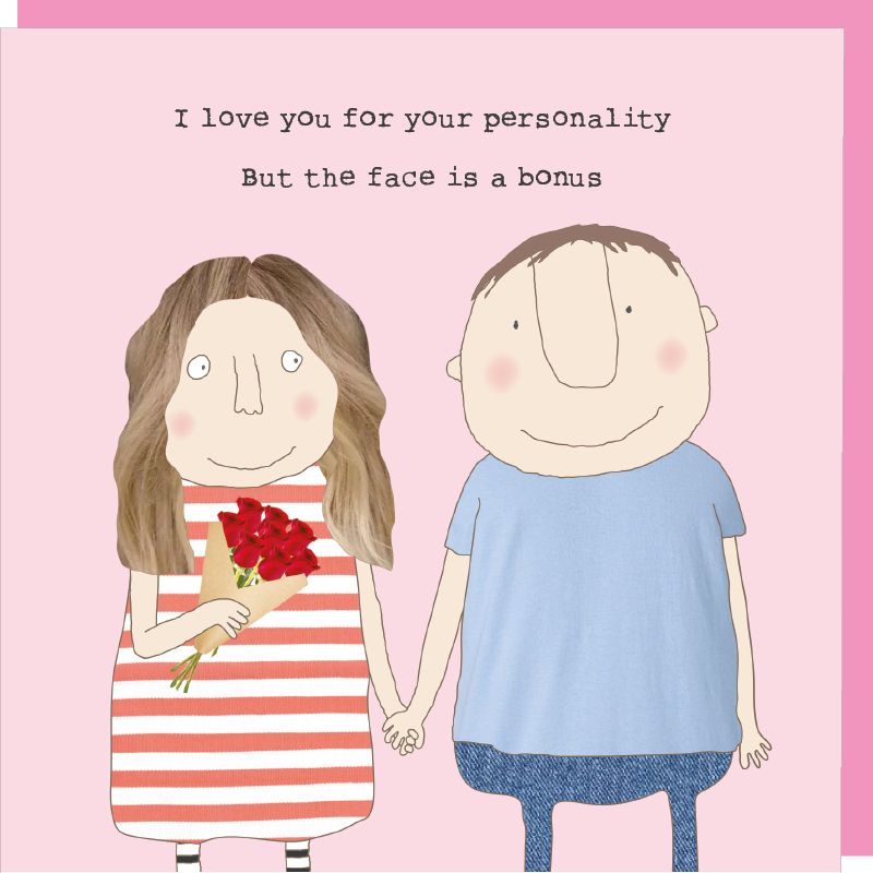 Face Bonus Greeting Card