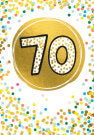 70 Birthday Card