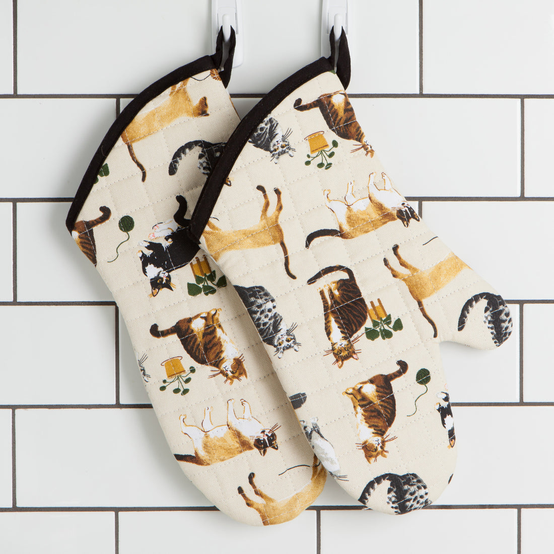 Cat Collective Oven Mitts