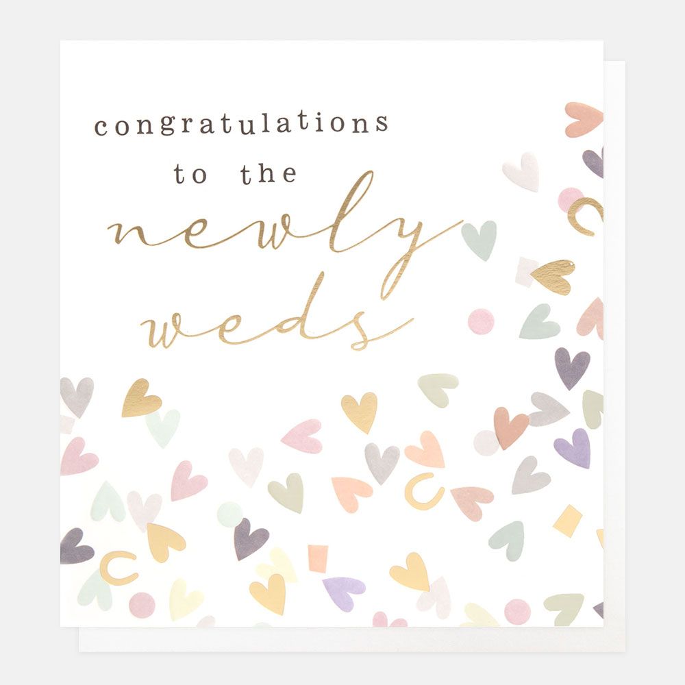 Congratulations Newly Weds Card
