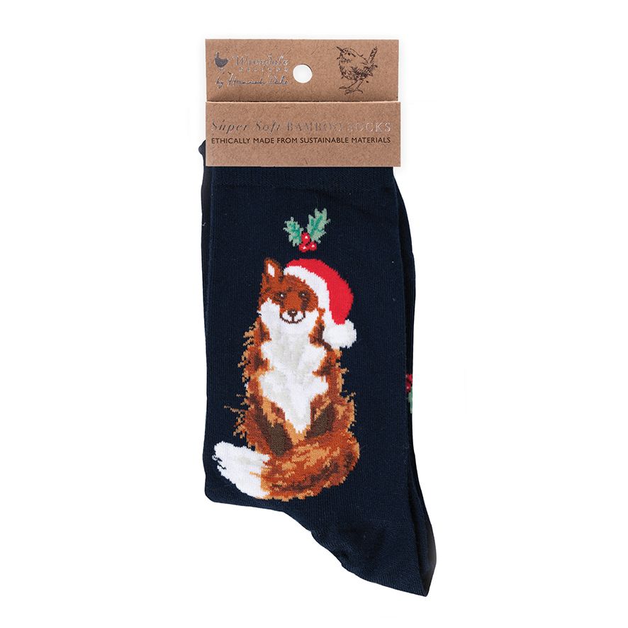 Festive Fox Socks