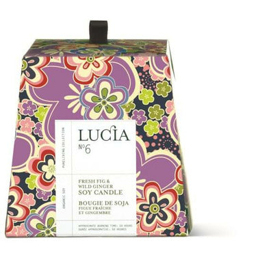 Lucia - No.6 Fresh Fig and Wild Ginger Soy Candle