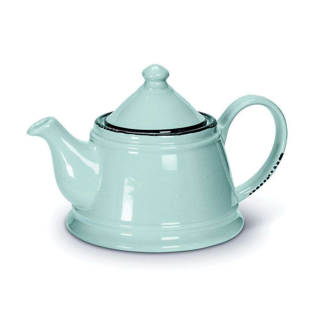 Enamel Teapot - Mint