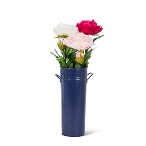 Blue Bucket Vase - Tall