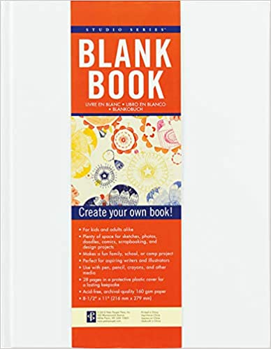 Studio Series Blank Notebook