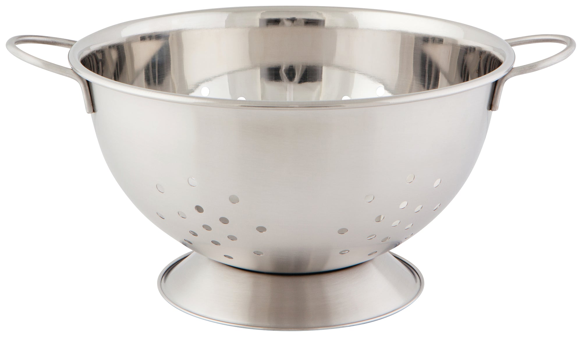 Colanders Ex Large Matte Silver Colander - Large - Pulp & Paperie