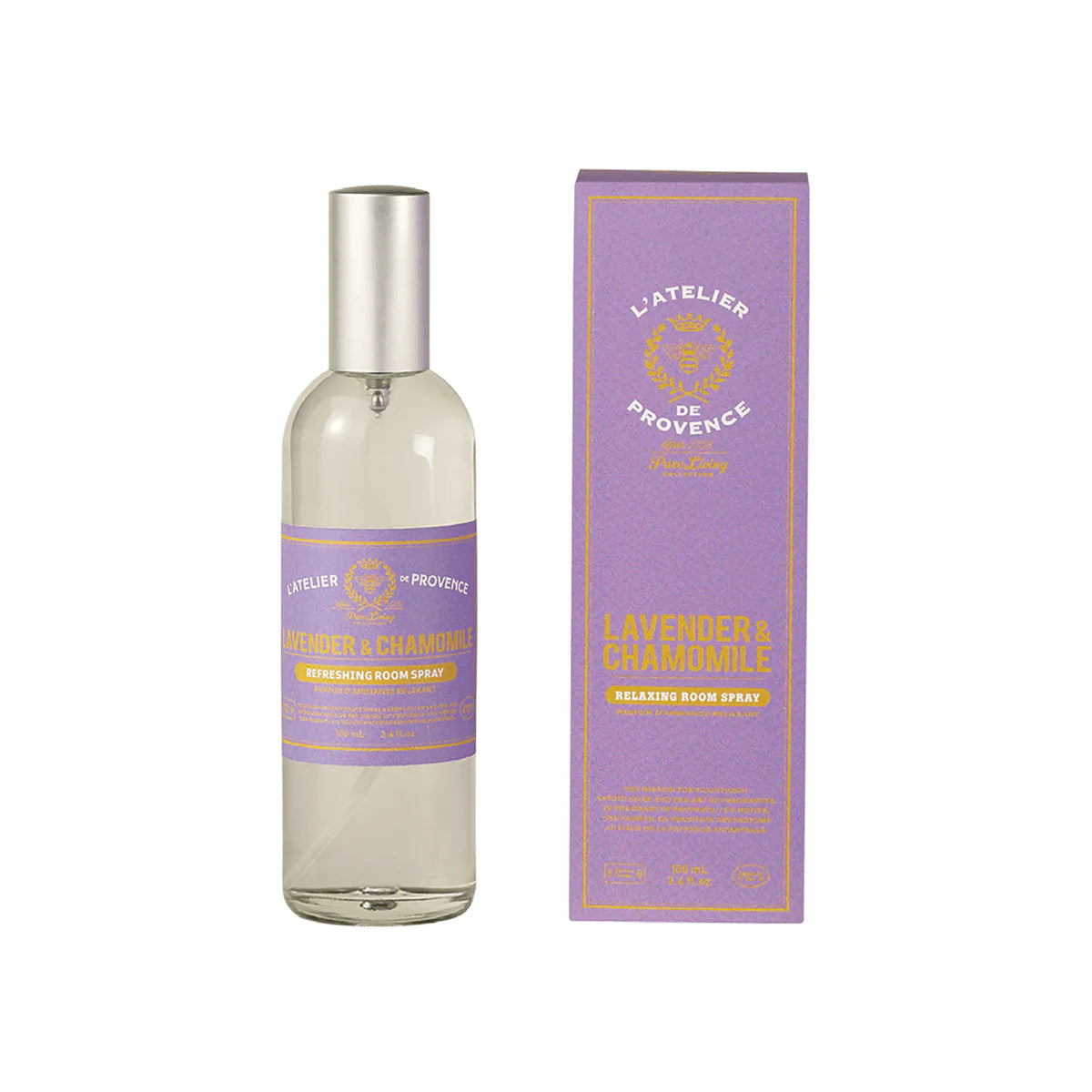 L'Atelier de Provence - Lavender & Chamomile Refreshing Room Spray