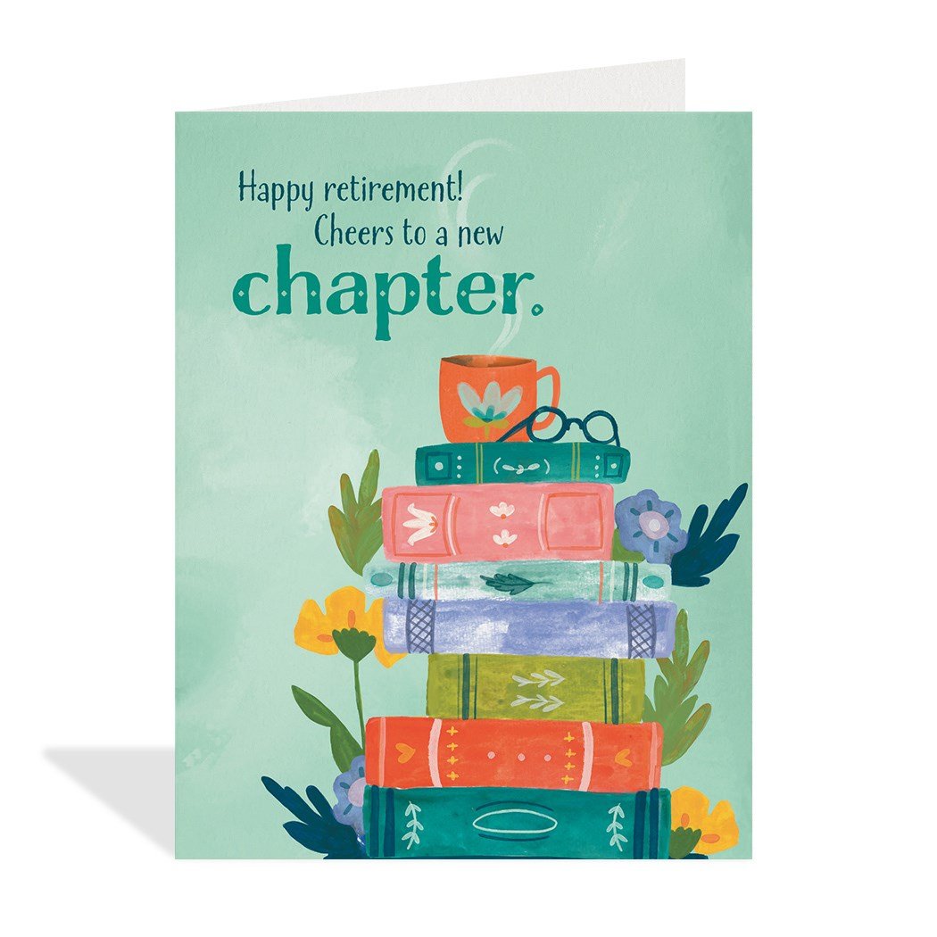 A New Chapter Greeting Card
