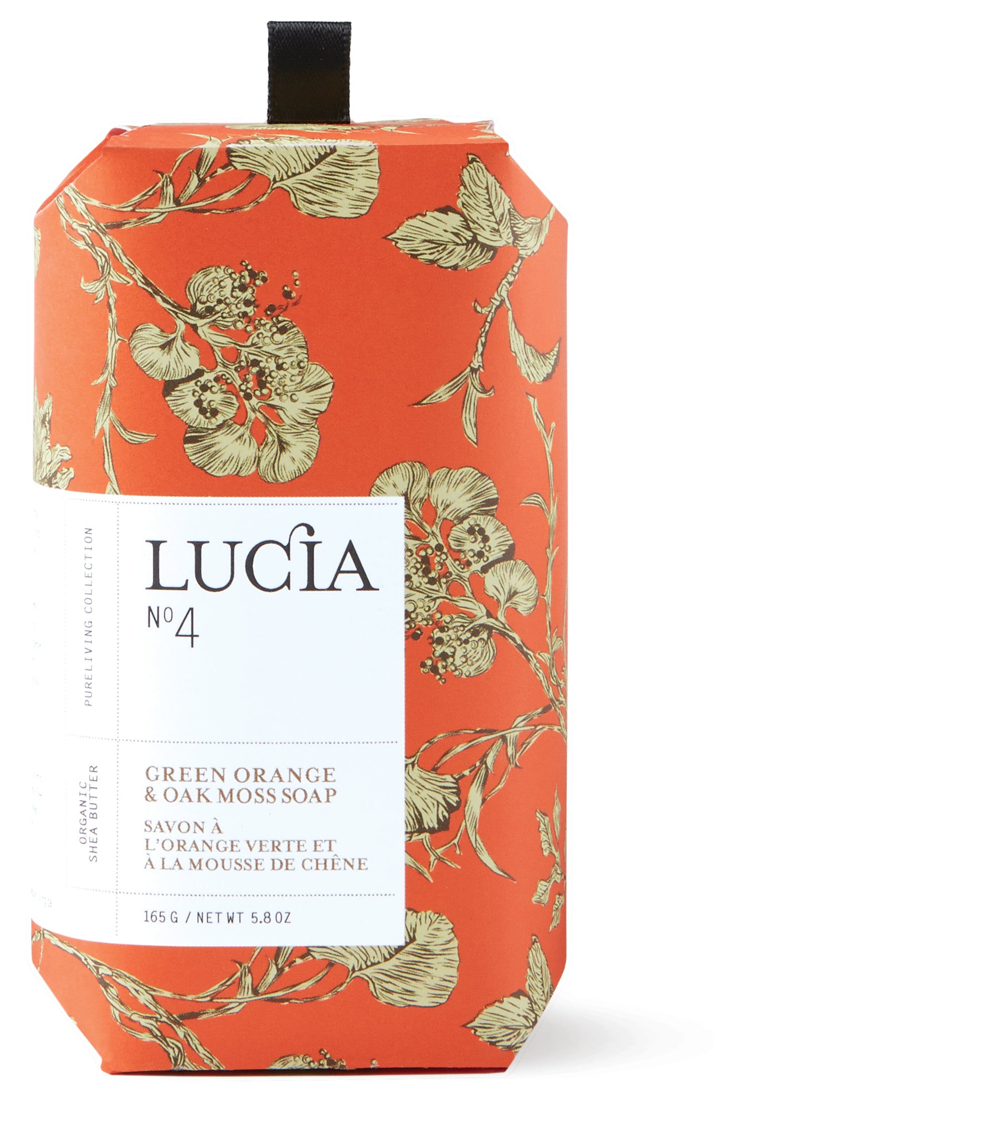 Lucia - No.4 Green Orange & Oak Moss Bar Soap