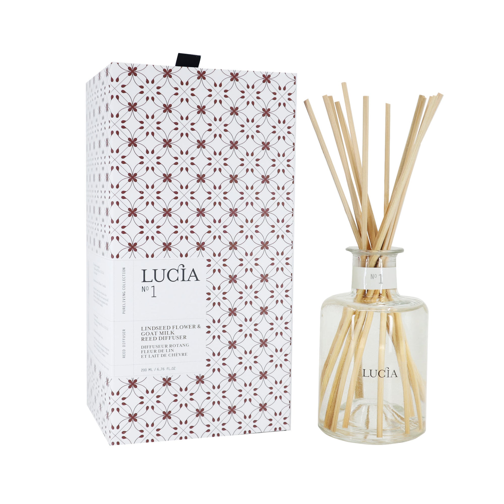 No.1 Linseed Flower & Goat Milk Lucia Reed Diffuser