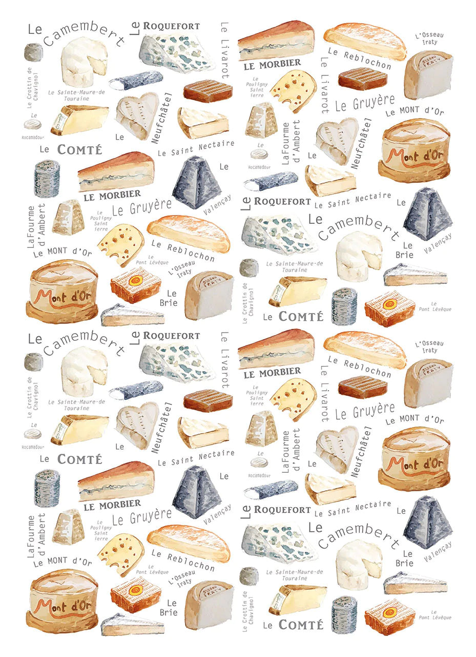 Cheese Kitchen Dish Towel