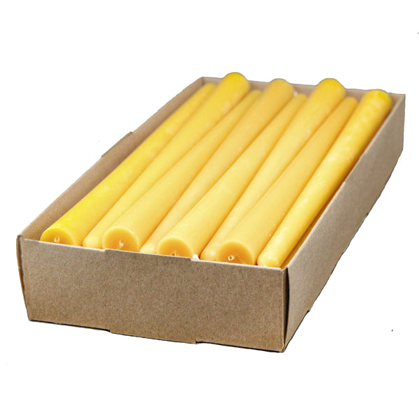 Natural Beeswax Taper Candle Pulp & Paperie