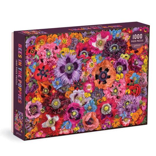 Bees in the Poppies Puzzle (1000 Pieces)