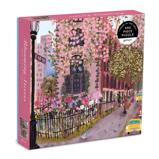 Blooming Streets Puzzle (500 Pieces)