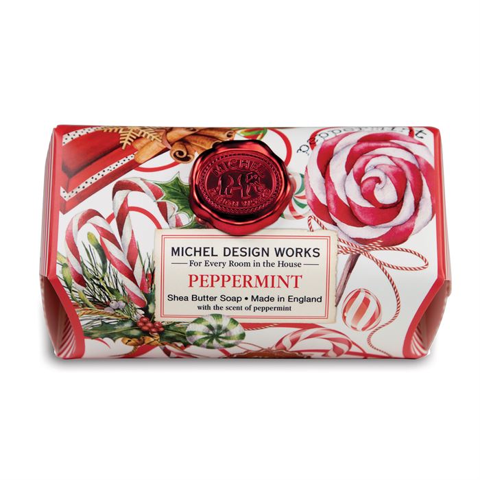 Peppermint Bath Soap Bar - Large