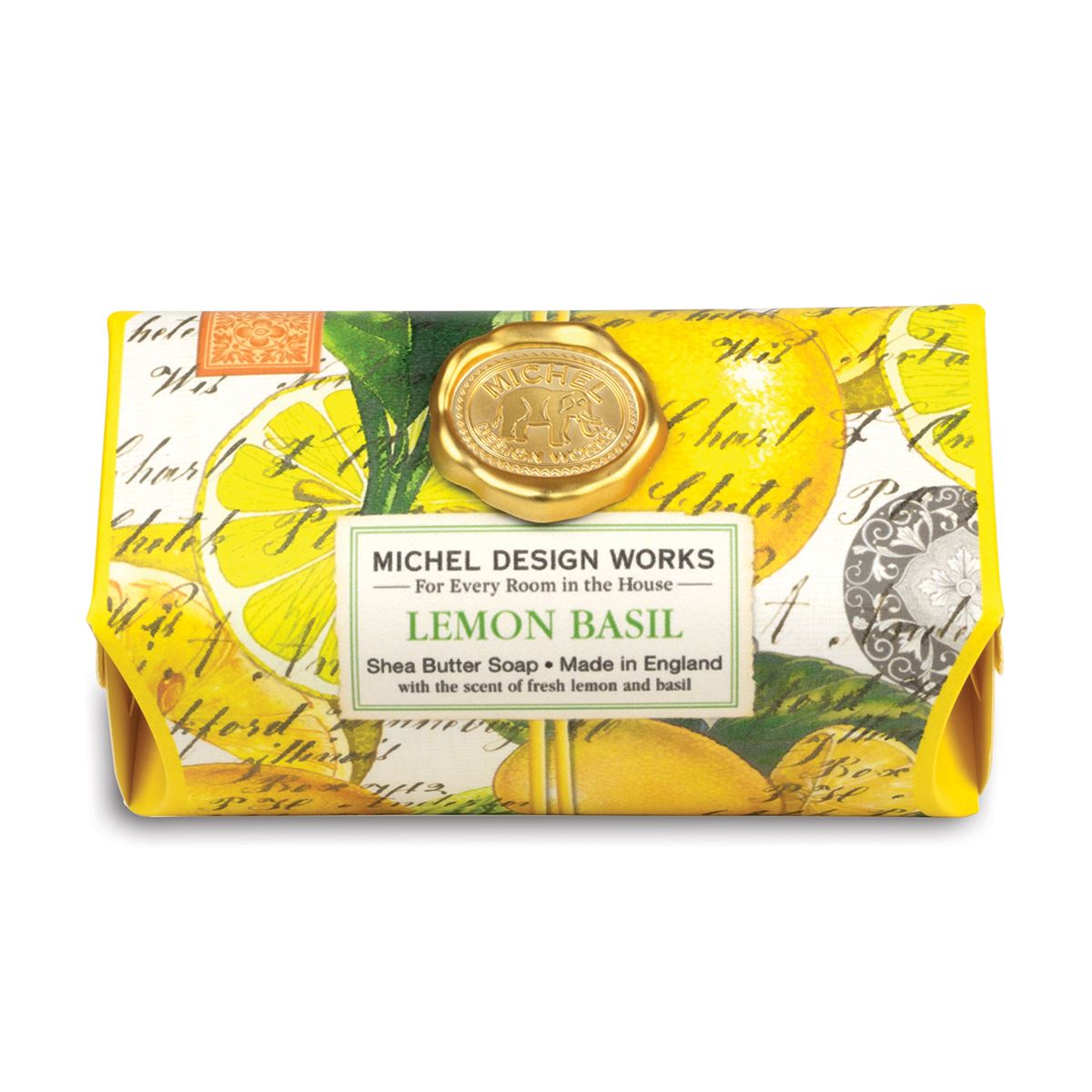 Lemon Basil Bath Soap - Large