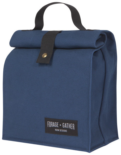 Blue Forage & Gather Lunch Bag